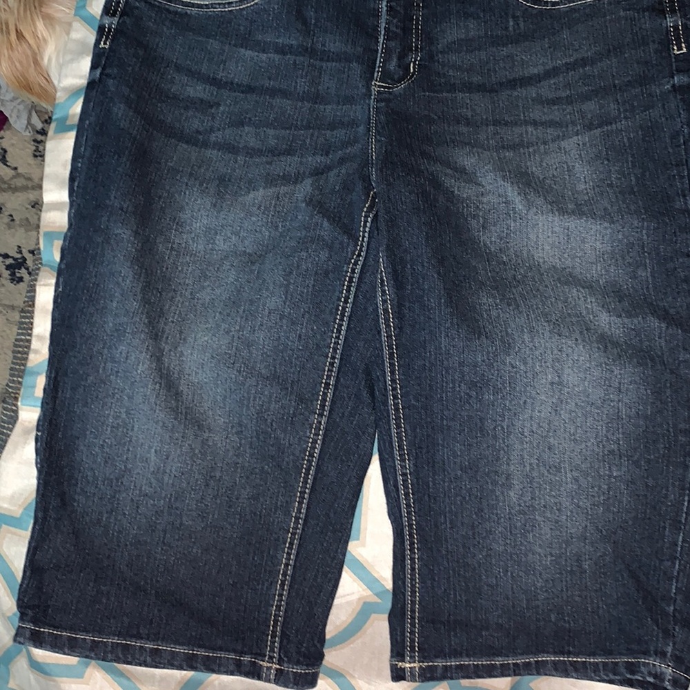 Faded Glory jean shorts. Size 14.